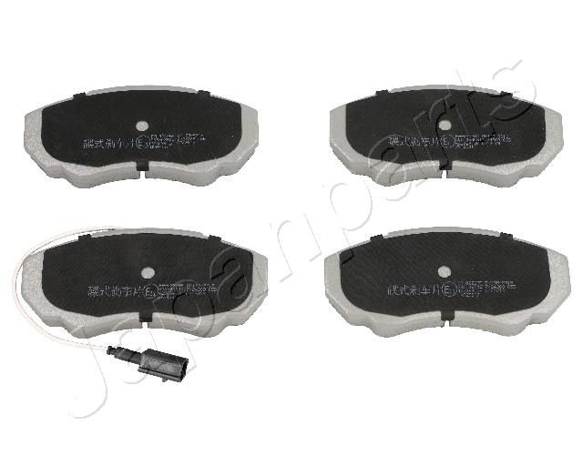 Комплект тормозных колодок, дисковый тормоз JAPANPARTS PA0222AF