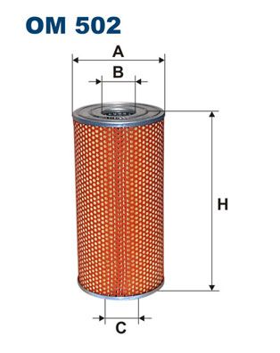 Масляный фильтр FILTRON OM502