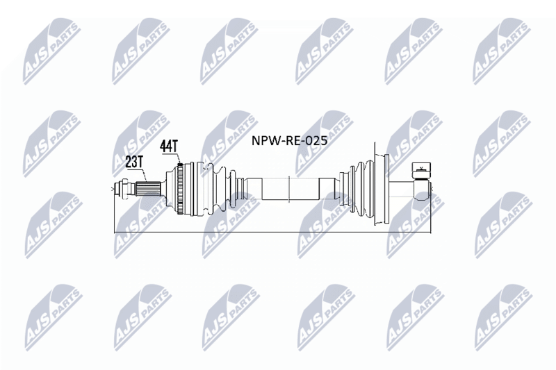 Приводной вал NTY NPWRE025