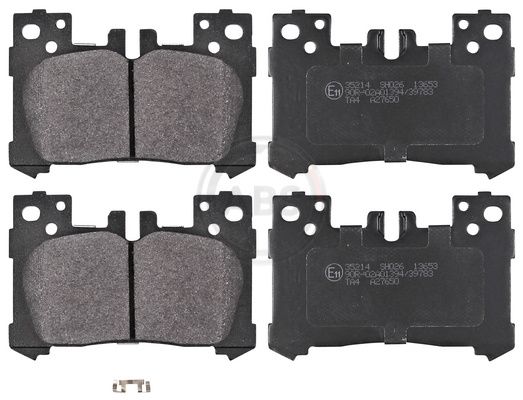Комплект тормозных колодок, дисковый тормоз ABS 35214