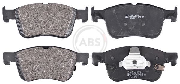 Комплект тормозных колодок, дисковый тормоз ABS 35255