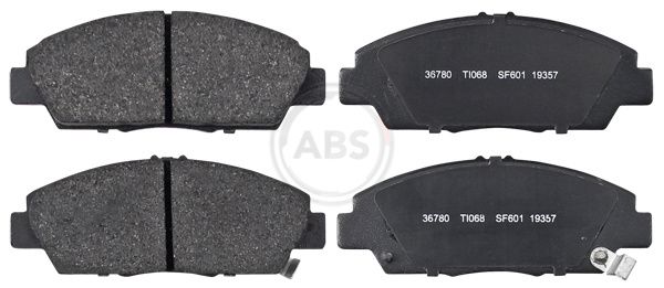 Комплект тормозных колодок, дисковый тормоз ABS 36780
