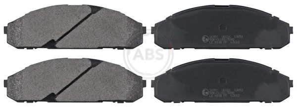 Комплект тормозных колодок, дисковый тормоз ABS 36953