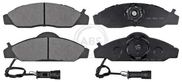 Комплект тормозных колодок, дисковый тормоз ABS 37028