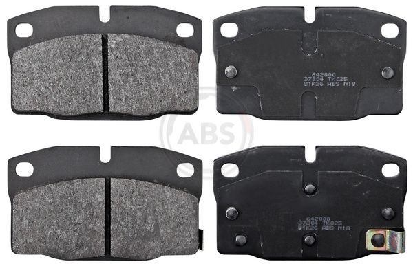 Комплект тормозных колодок, дисковый тормоз ABS 37304