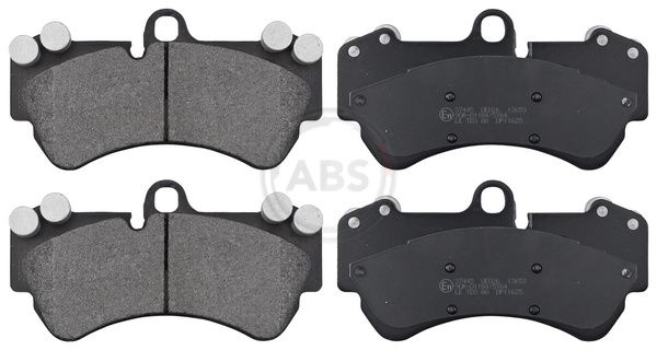 Комплект тормозных колодок, дисковый тормоз ABS 37445