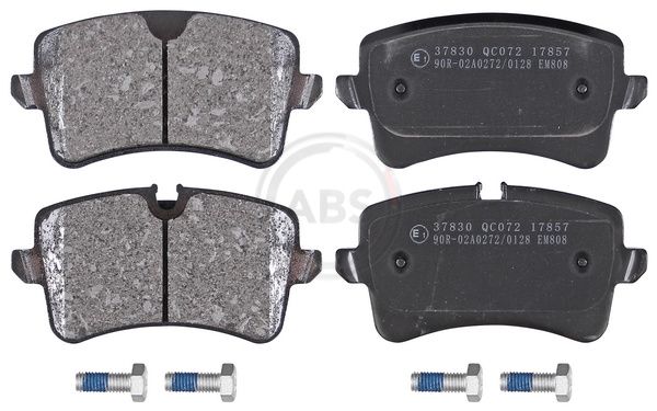 Комплект тормозных колодок, дисковый тормоз ABS 37830