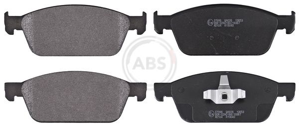 Комплект тормозных колодок, дисковый тормоз ABS 37996