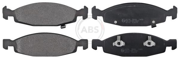 Комплект тормозных колодок, дисковый тормоз ABS 38790