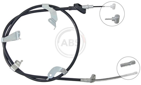 Тросик, cтояночный тормоз ABS K14064