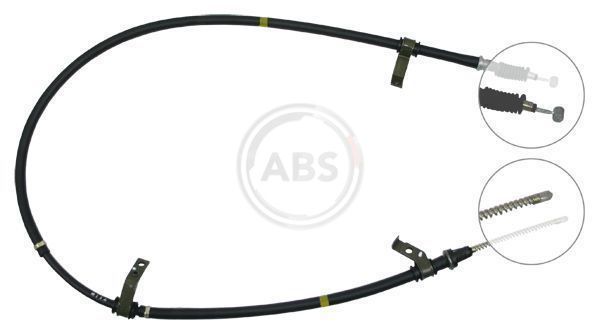 Тросик, cтояночный тормоз ABS K14318