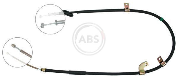 Тросик, cтояночный тормоз ABS K15858