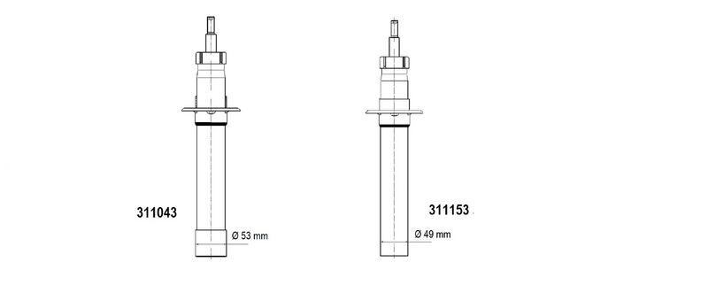 Амортизатор AL-KO 311043
