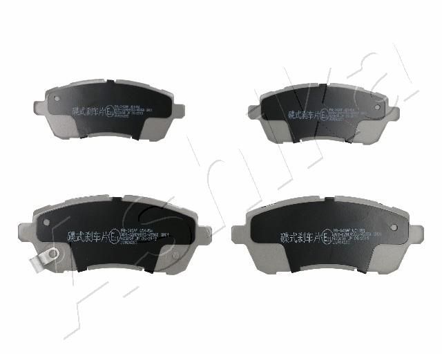Комплект тормозных колодок, дисковый тормоз ASHIKA 5003343