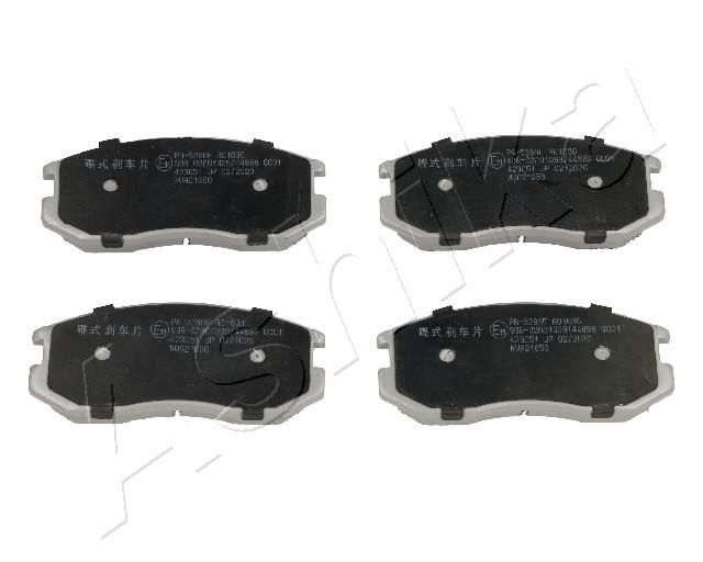 Комплект тормозных колодок, дисковый тормоз ASHIKA 5005528