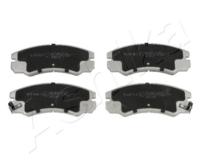 Комплект тормозных колодок, дисковый тормоз ASHIKA 5009999