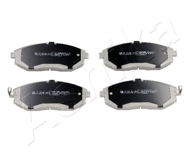 Комплект тормозных колодок, дисковый тормоз ASHIKA 500WW09