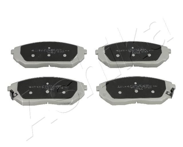 Комплект тормозных колодок, дисковый тормоз ASHIKA 50K0008