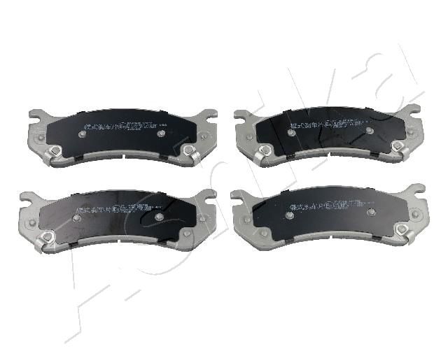 Комплект тормозных колодок, дисковый тормоз ASHIKA 5100004