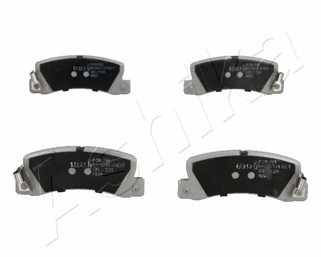 Комплект тормозных колодок, дисковый тормоз ASHIKA 5102213