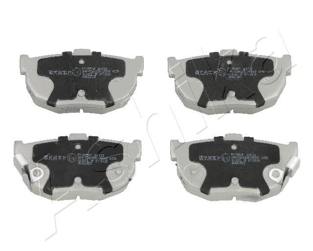 Комплект тормозных колодок, дисковый тормоз ASHIKA 5105595