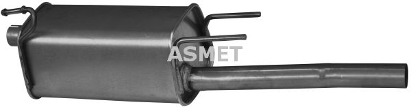 Глушитель выхлопных газов конечный ASMET 05056