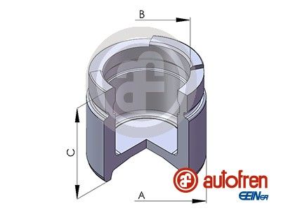 Поршень, корпус скобы тормоза AUTOFREN SEINSA D025315