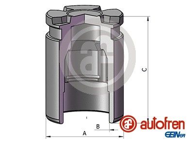 Поршень, корпус скобы тормоза AUTOFREN SEINSA D025542