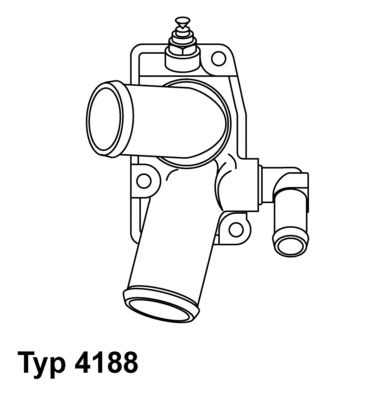 Термостат, охлаждающая жидкость BorgWarner 418892D