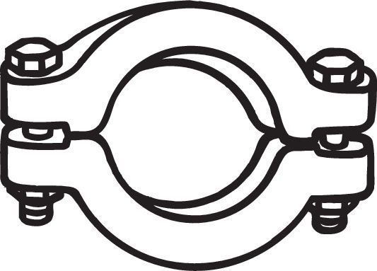 Клемма, система выпуска BOSAL 254300