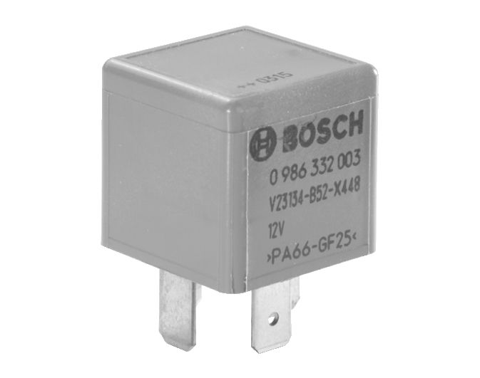 Реле, рабочий ток BOSCH 0986332003