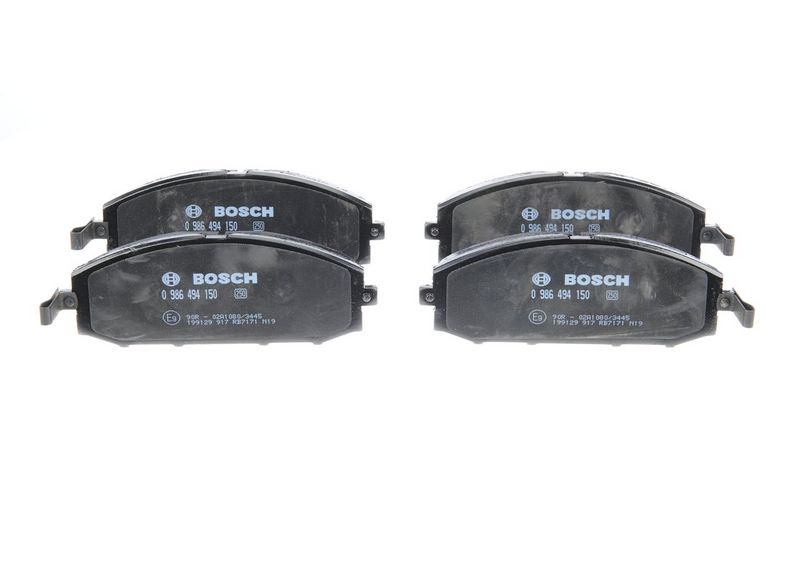 Комплект тормозных колодок, дисковый тормоз BOSCH 0986494150