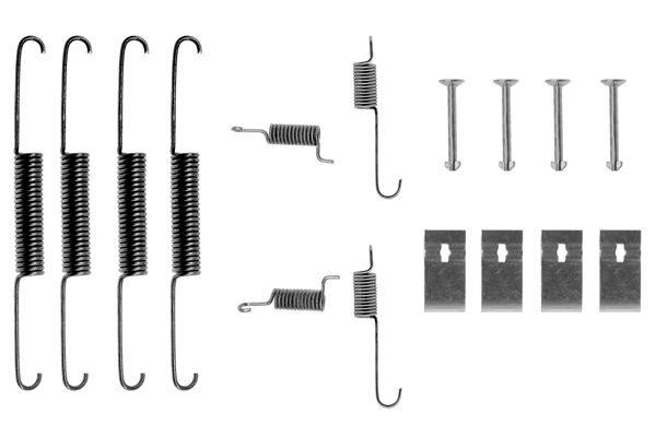 Комплектующие, тормозная колодка BOSCH 1987475168