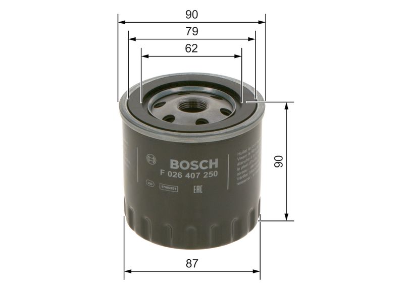 Масляный фильтр BOSCH F026407250