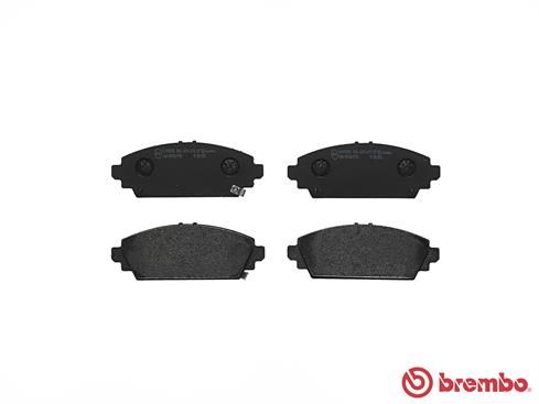 Комплект тормозных колодок, дисковый тормоз BREMBO P28031
