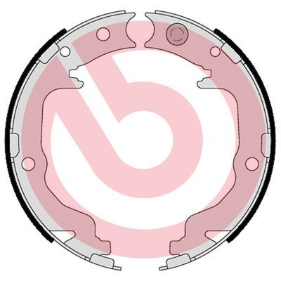 Комплект тормозных колодок, стояночная тормозная система BREMBO S11511
