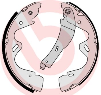 Комплект тормозных колодок BREMBO S56517