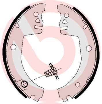 Комплект тормозных колодок BREMBO S85512