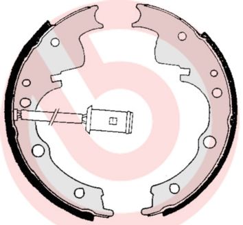Комплект тормозных колодок BREMBO SA6505