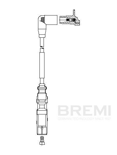 Провод зажигания BREMI 162E27