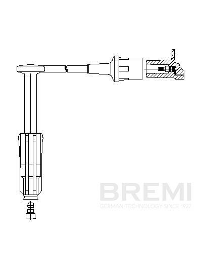 Провод зажигания BREMI 16633
