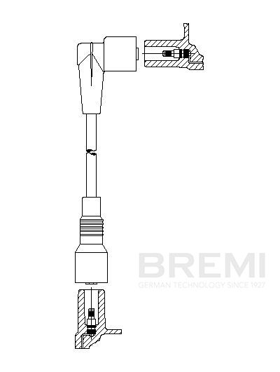 Провод зажигания BREMI 35130