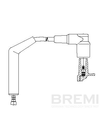 Провод зажигания BREMI 3A3746