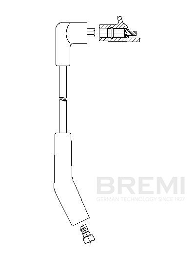 Провод зажигания BREMI 43751