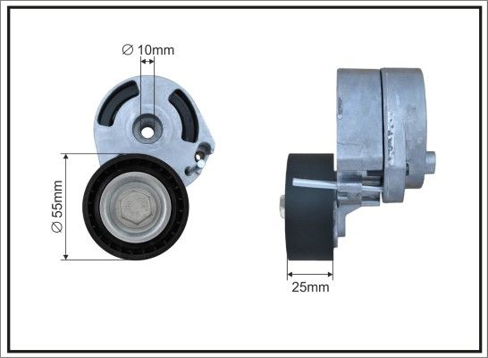 Натяжная планка, поликлиновой ремень CAFFARO 104600SP