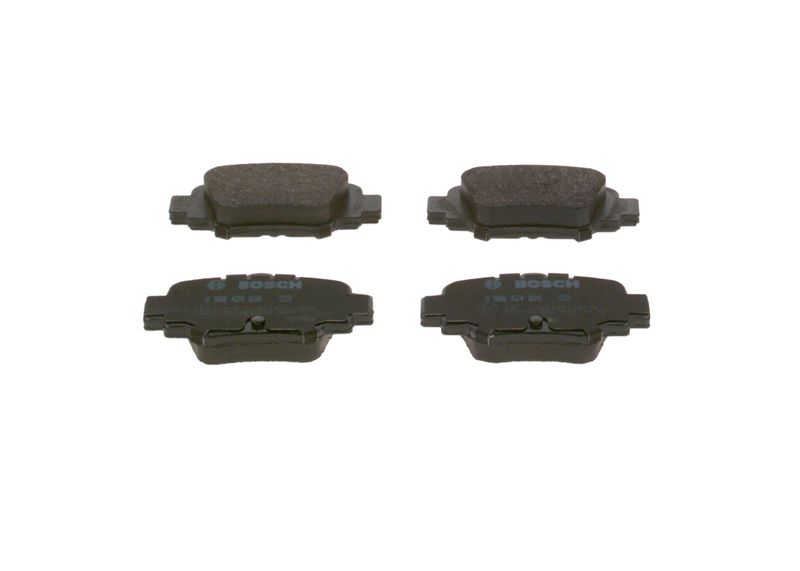 Комплект тормозных колодок, дисковый тормоз BOSCH 0986424800