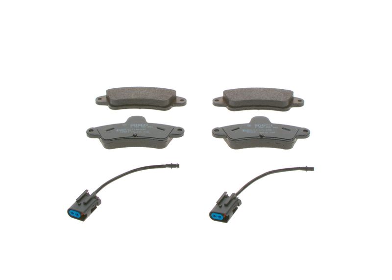 Комплект тормозных колодок, дисковый тормоз BOSCH 0986460991