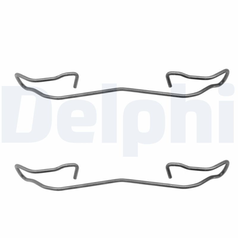 Комплектующие, колодки дискового тормоза DELPHI LX0167