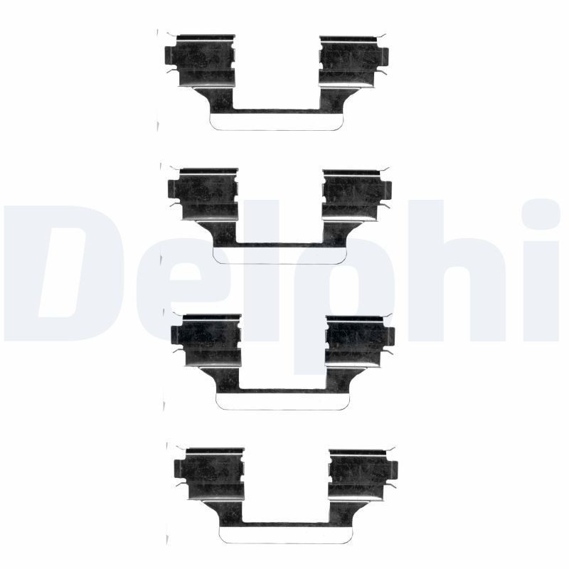 Комплектующие, колодки дискового тормоза DELPHI LX0403
