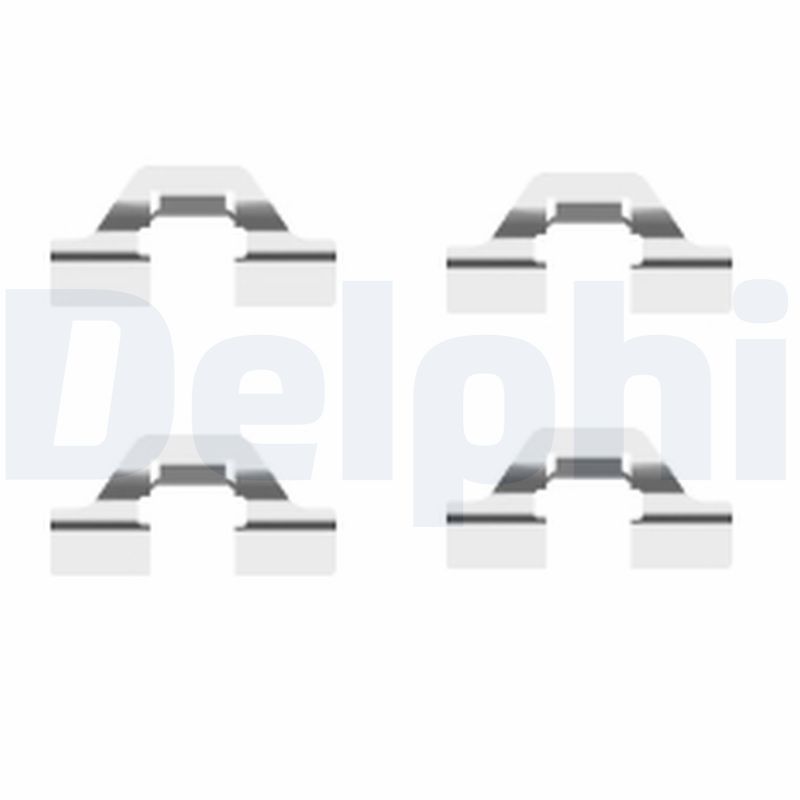 Комплектующие, колодки дискового тормоза DELPHI LX0430